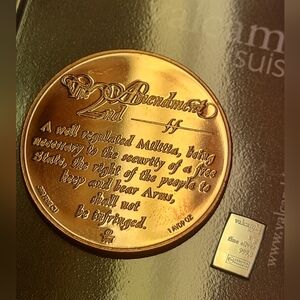 2nd Amendment .999 Fine Copper + 1 Gram .999 Fine Silver Bundle